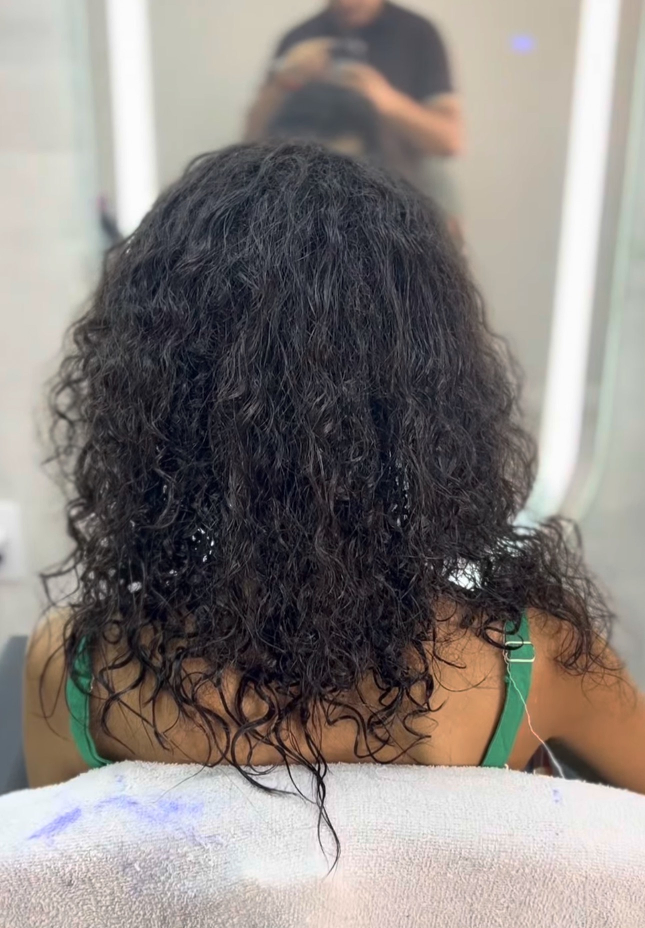 Antes — Escova Progressiva